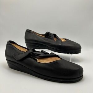 BeautiFeel Pleasure 42/11 Brown Leather Mary Janes Ballet Flats Comfort Shoes